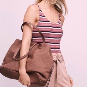 CLEARANCE! Free People Vegan 3 pocket slouchy bag